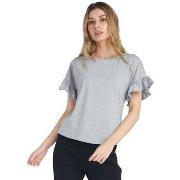 T-shirt Korte Mouw Leone 1947 Woman Short Sleeves Sparkly