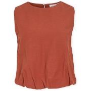 Blouse Vila Top Prisilla Balloon - Burnt Brick