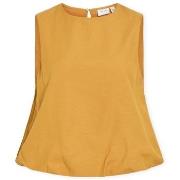 Blouse Vila Top Prisilla Balloon - Amber Gold