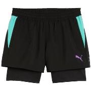 Korte Broek Puma Shorts Padel 2-en-1 Confort Respirant