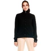 Trainingsjack Leone 1947 Woman High Collar Bonded Full Zip Greyss