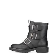 Enkellaarzen Poelman Bottes de Motard Janet pour femme