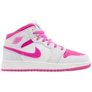 Hoge Sneakers Nike 1 Mid Fire Pink (GS)