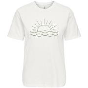 T-shirt Korte Mouw Only -