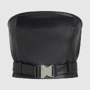 Blouse Karl Lagerfeld Tops Mujer Modèle Klj Faux Leather Top