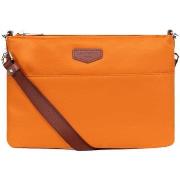 Sac Bandouliere Hexagona Sac porté travers ref 50526 Orange 26*18*2 cm