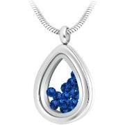 Collier Sc Crystal BS1976-BLEU