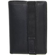 Portefeuille David William Porte-cartes en cuir ref_lhc39317-noir