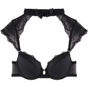 Rembourrés Pomm'poire Soutien-gorge ampliforme push moulé noir Noeud P...