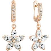 Boucles oreilles Mademoiselle Jolie Paris ESSENCE Fleur en Cristal