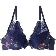 Rembourrés Pomm'poire Soutien-gorge ampliforme coque moulée imprimé bl...