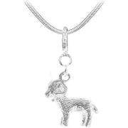 Collier Sc Crystal SN016+CH0353-ARGENT