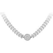 Collier Sc Crystal B2463-ARGENT
