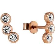 Boucles oreilles Mademoiselle Jolie Paris XAVIER trio puces