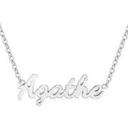 Collier Sc Crystal B2689-ARGENT-AGATHE