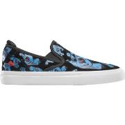 Chaussures de Skate Emerica WINO G6 SLIP ON X SANTA CRUZ BLUE BLACK WH...