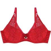 Rembourrés Pomm'poire Soutien-gorge ampliforme coque moulée rouge Pile...