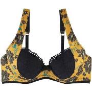 Rembourrés Pomm'poire Soutien-gorge ampliforme coque moulée jaune Babi...