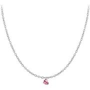 Collier Sc Crystal B2382-ARGENT-10004-ROSE