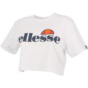 T-shirt Ellesse Alberta tee court blanc