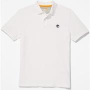 T-shirt Timberland TB0A26N41001 POLO-1001 - WHITE
