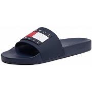 Sandales Tommy Jeans Mules Femme Ref 56381 Twilight Navy