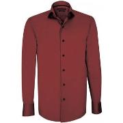 Chemise Emporio Balzani chemise en popeline giacomo bordeaux