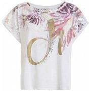 T-shirt Deha Koszulka Damska D43122 White