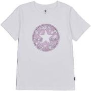 T-shirt Converse Fall Floral Patch Grapphic Tee