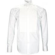 Chemise Andrew Mc Allister chemise a plastron windsor blanc