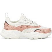 Baskets Ed Hardy Scale runner-stud white/pink