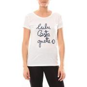 T-shirt LuluCastagnette T-shirt Muse Blanc