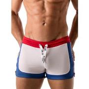 Short Code 22 Shorty sport Quick Dry Code22 blanc