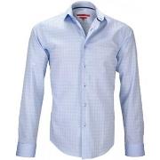 Chemise Andrew Mc Allister chemise petit col streeter bleu