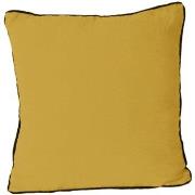 Housses de coussins Vent Du Sud Housse de coussin Gold pur lin lavé 45...