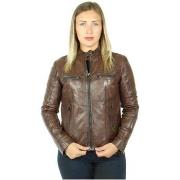 Blouson L'univers Du Luxe Blouson cuir ref_45400 marron