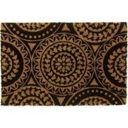 Tapis Unimasa Paillasson en fibres de coco mandala 60 cm