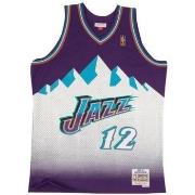 T-shirt Mitchell And Ness Maillot NBA John Stockton Utah