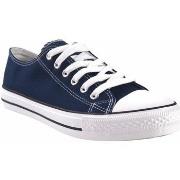 Chaussures Bienve Toile gentleman abx065 bleu