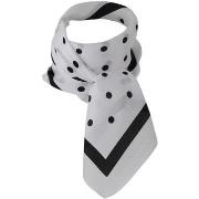 Echarpe Chapeau-Tendance Foulard polysatin à pois