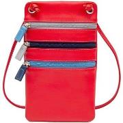 Sac Bandouliere Mywalit Sac porté travers cuir ref_46391 Rouge 18*11*1