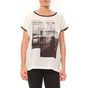 T-shirt Vero Moda Weei SL Wide Top 10113882 Blanc