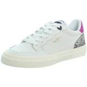 Baskets basses Pepe jeans Baskets Kenton Original ref_51050 Blanc