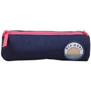 Cartable Rip Curl Trousse bleu et rose ronde 1 compartiment LUTEX4