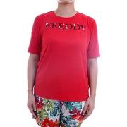 T-shirt Freddy S1WSLT5 T-Shirt/Polo femme rouge