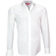 Chemise Andrew Mc Allister chemise voile de coton leeds blanc