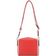 Sac Bandouliere Pourchet Sac bandoulière Ref 51914 rouge 19*15*6