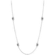 Collier Orusbijoux Collier Sautoir Argent Diamanté Claudia