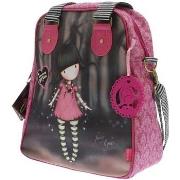 Sac Bandouliere Santoro London Grand sac Gorjuss rose et noir