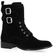 Boots Impact Rangers cuir velours
